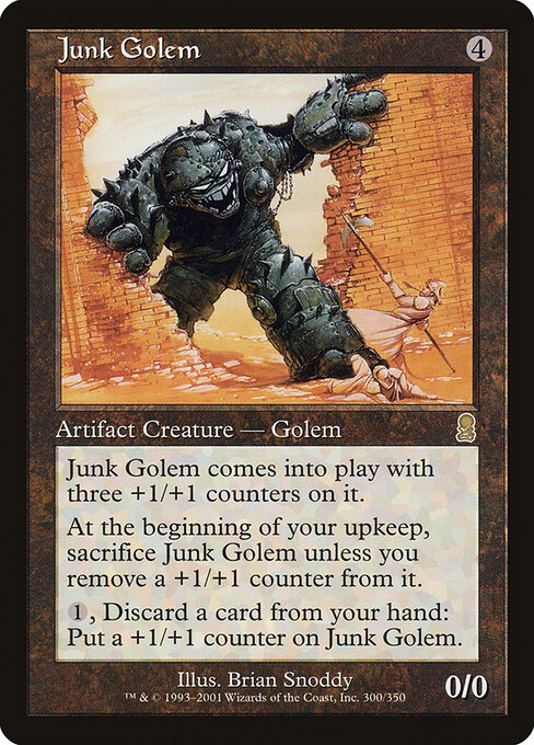 Junk Golem - Odyssey Magic card