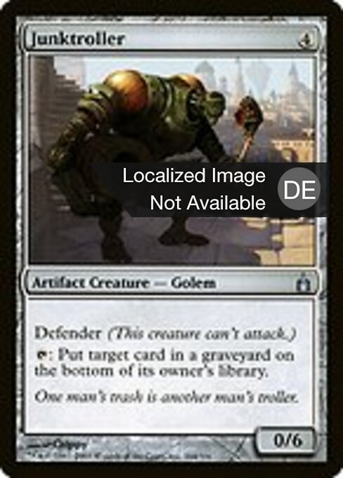 Junktroller - Ravnica Allegiance (#235) - Illustrated by Chris Seaman - Magic: The Gathering Card