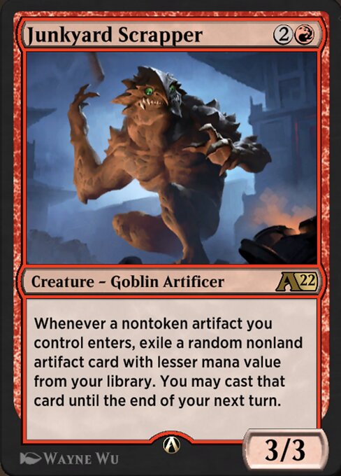 Junkyard Scrapper - Alchemy: Kamigawa Magic card