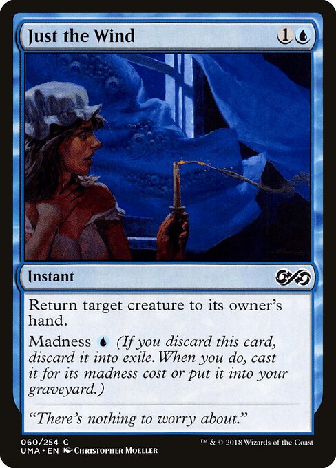 Just the Wind - Ultimate Masters Magic card