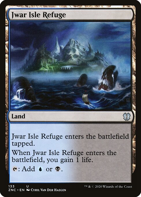 Jwar Isle Refuge - Zendikar Rising Commander Magic card