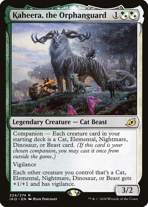 Kaheera, the Orphanguard - Ikoria: Lair of Behemoths Magic card
