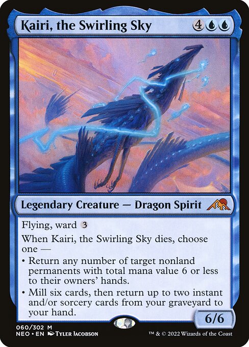 Kairi, the Swirling Sky - Kamigawa: Neon Dynasty Magic card