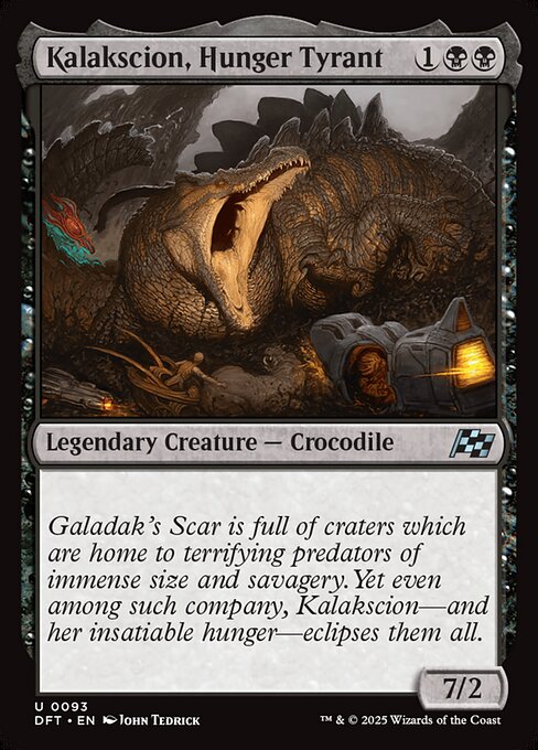Kalakscion, Hunger Tyrant - Aetherdrift Magic card