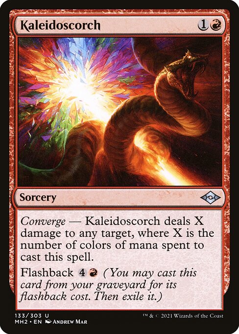 Kaleidoscorch - Modern Horizons 2 Magic card