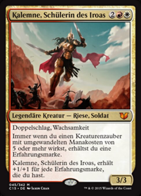 Kalemne, Disciple of Iroas - Commander Anthology Volume II (#7) - Illustrated by Jason Chan - Magic: The Gathering Card