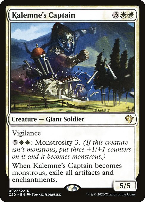 Kalemne's Captain - Commander 2020 Magic card