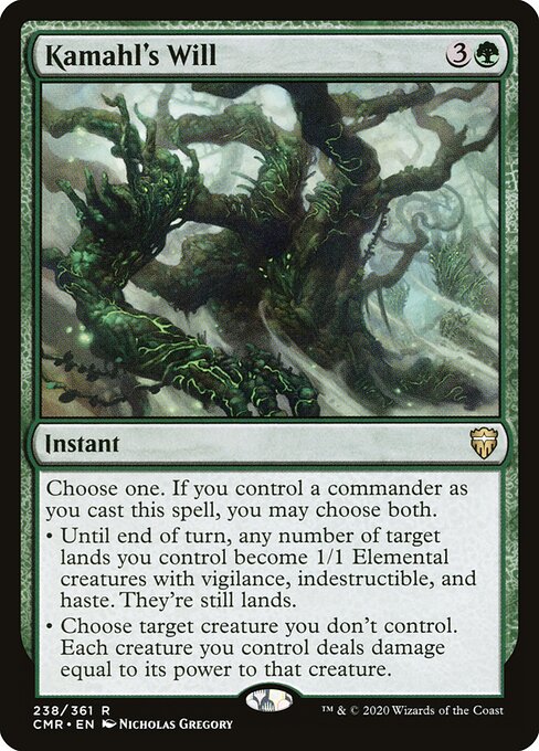 Kamahl's Will - Commander Legends Magic card
