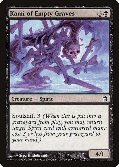 Kami of Empty Graves - Saviors of Kamigawa Magic card