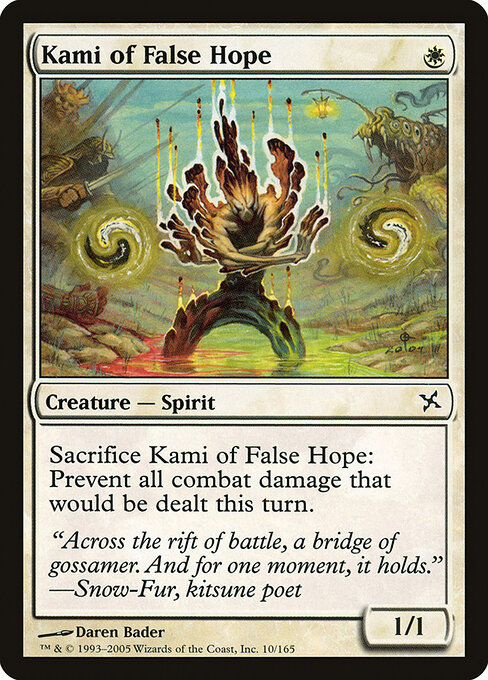 Kami of False Hope - Betrayers of Kamigawa Magic card