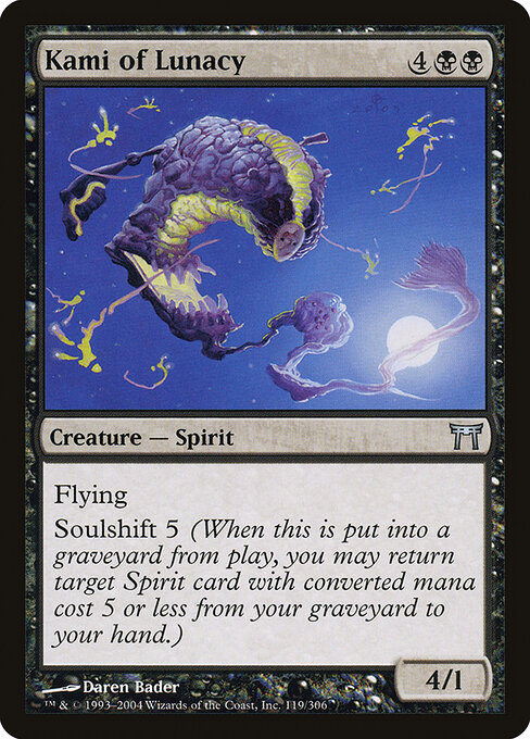 Kami of Lunacy - Champions of Kamigawa Magic card