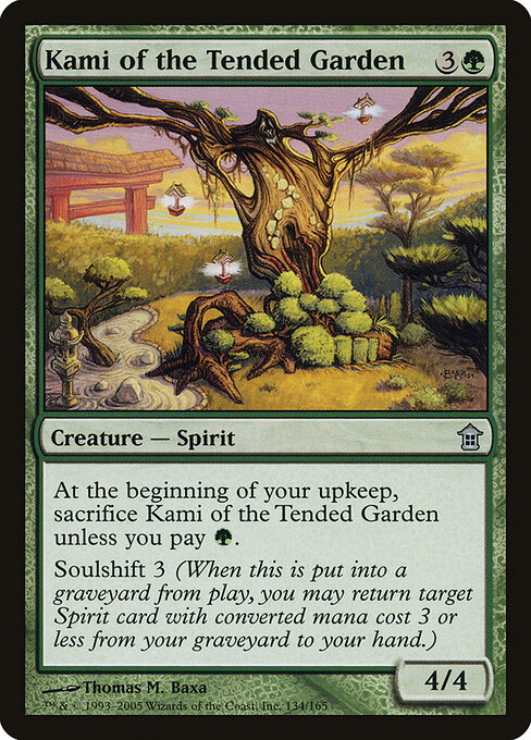 Kami of the Tended Garden - Saviors of Kamigawa Magic card