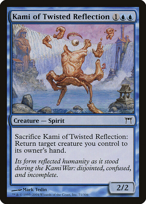 Kami of Twisted Reflection - Champions of Kamigawa Magic card