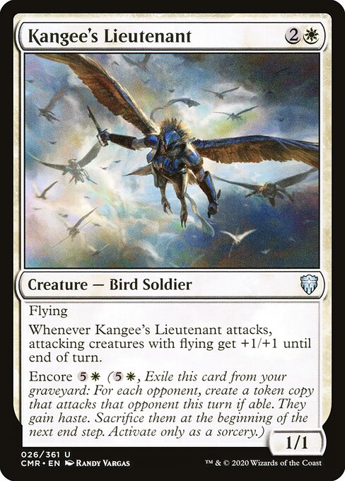 Kangee's Lieutenant - Commander Legends Magic card