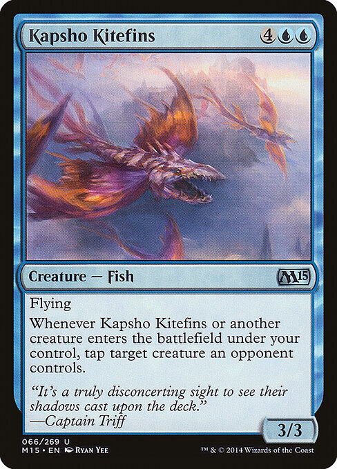 Kapsho Kitefins - Magic 2015 (#66) - Illustrated by Ryan Yee - Magic: The Gathering Card