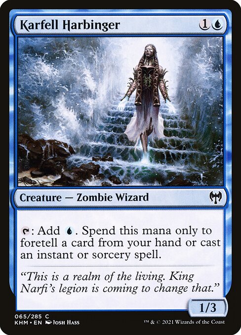 Karfell Harbinger - Kaldheim Magic card