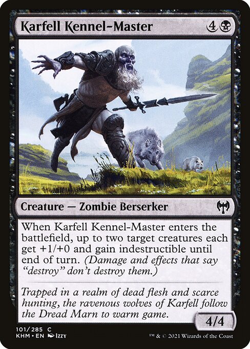 Karfell Kennel-Master - Kaldheim Magic card