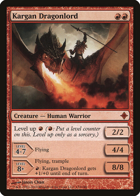 Kargan Dragonlord - Rise of the Eldrazi Magic card