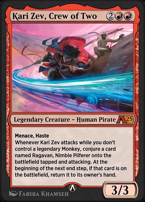 Kari Zev, Crew of Two - Alchemy: Aetherdrift Magic card