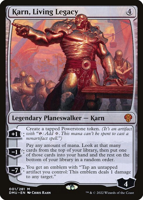 Karn, Living Legacy - Dominaria United Magic card