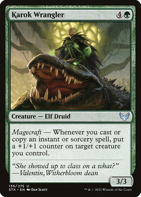 Karok Wrangler - Strixhaven: School of Mages Magic card