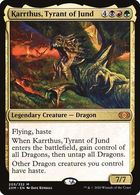 Karrthus, Tyrant of Jund - Double Masters Magic card