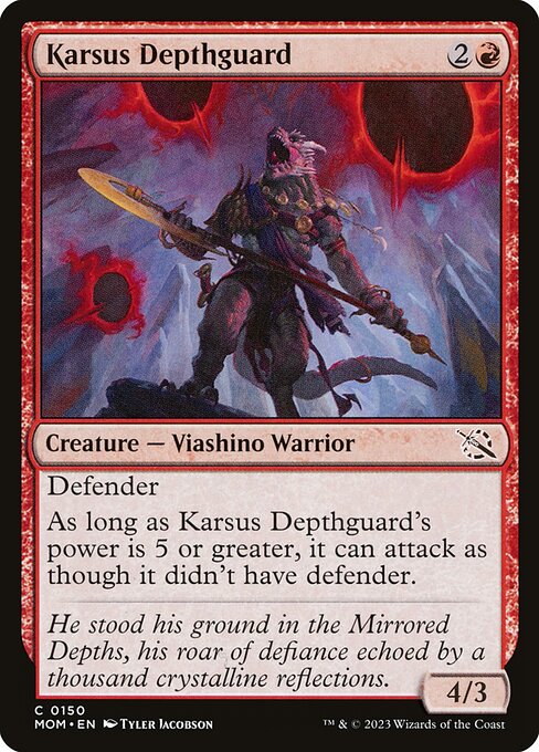Karsus Depthguard - March of the Machine Magic card