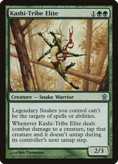 Kashi-Tribe Elite - Saviors of Kamigawa Magic card
