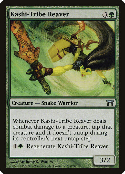 Kashi-Tribe Reaver - Champions of Kamigawa Magic card