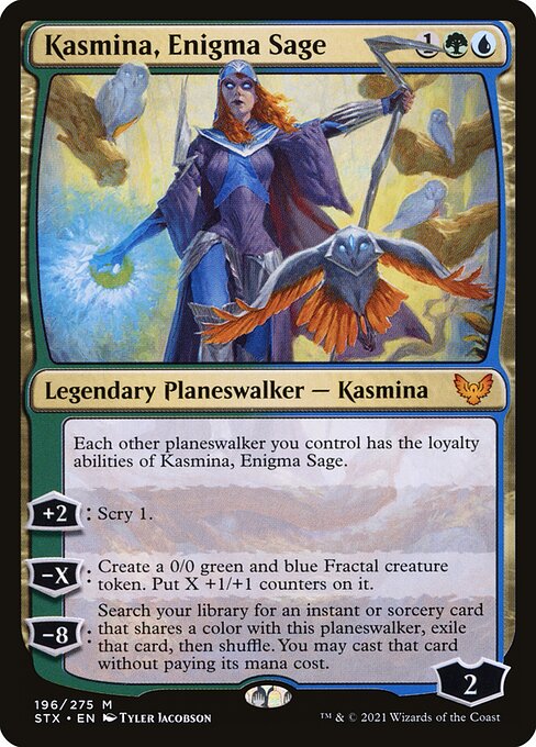 Kasmina, Enigma Sage - Strixhaven: School of Mages Magic card