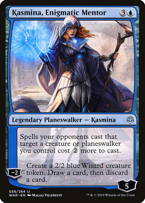Kasmina, Enigmatic Mentor - War of the Spark Magic card