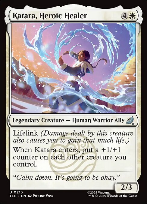 Katara, Heroic Healer - Avatar: The Last Airbender Eternal Magic card
