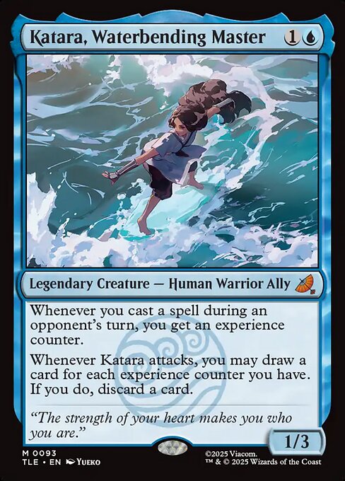 Katara, Waterbending Master - Avatar: The Last Airbender Eternal Magic card