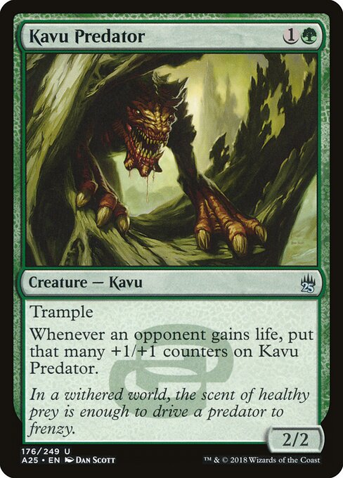 Kavu Predator - Masters 25 Magic card