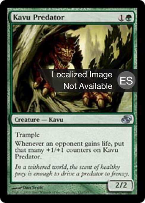 Depredador kavu (Kavu Predator) - Planar Chaos (#132) - Illustrated by Dan Murayama Scott - Magic: The Gathering Card