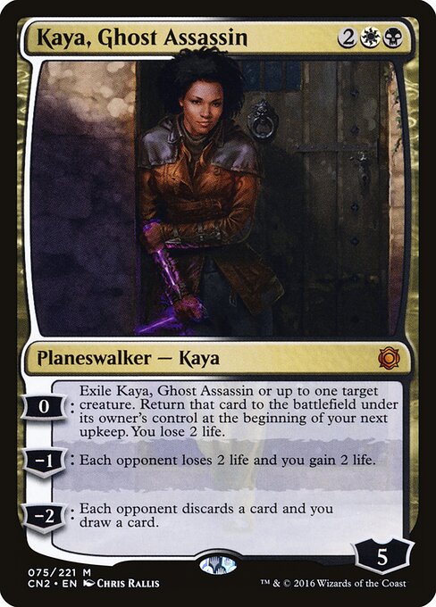 Kaya, Ghost Assassin - Conspiracy: Take the Crown Magic card