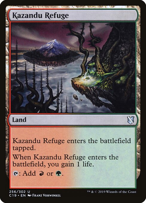 Kazandu Refuge - Commander 2019 Magic card