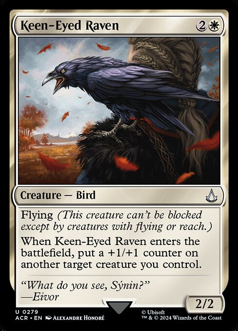 Keen-Eyed Raven - Assassin's Creed Magic card