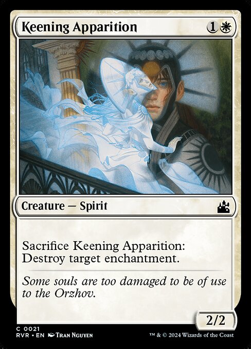 Keening Apparition - Ravnica Remastered Magic card