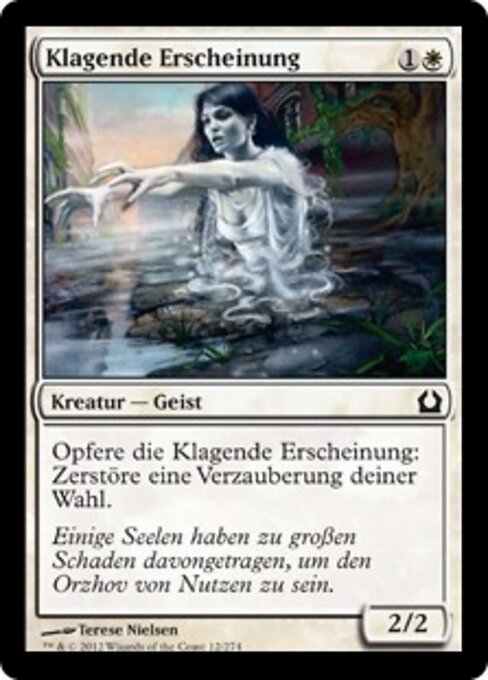 Klagende Erscheinung (Keening Apparition) - Ravnica Remastered (#21) - Illustrated by Tran Nguyen - Magic: The Gathering Card
