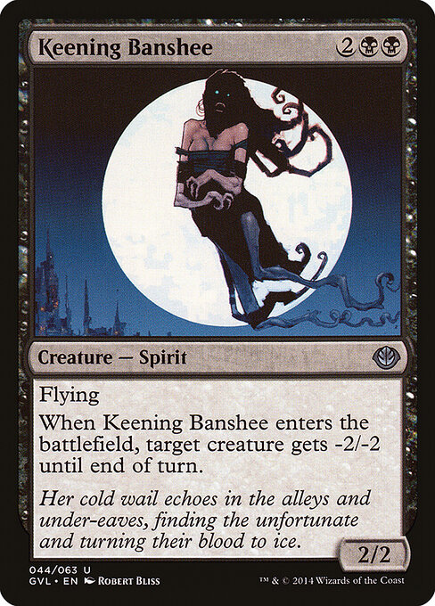 Keening Banshee - Duel Decks Anthology: Garruk vs. Liliana Magic card