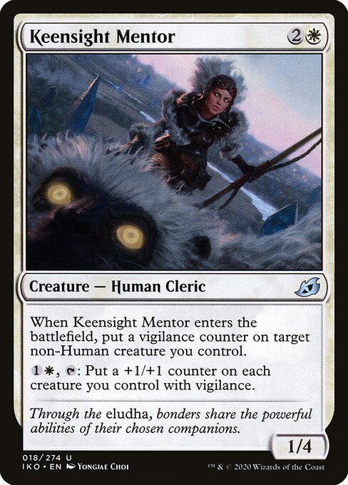 Keensight Mentor - Ikoria: Lair of Behemoths Magic card