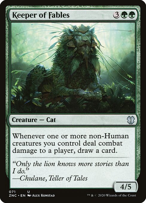Keeper of Fables - Zendikar Rising Commander Magic card