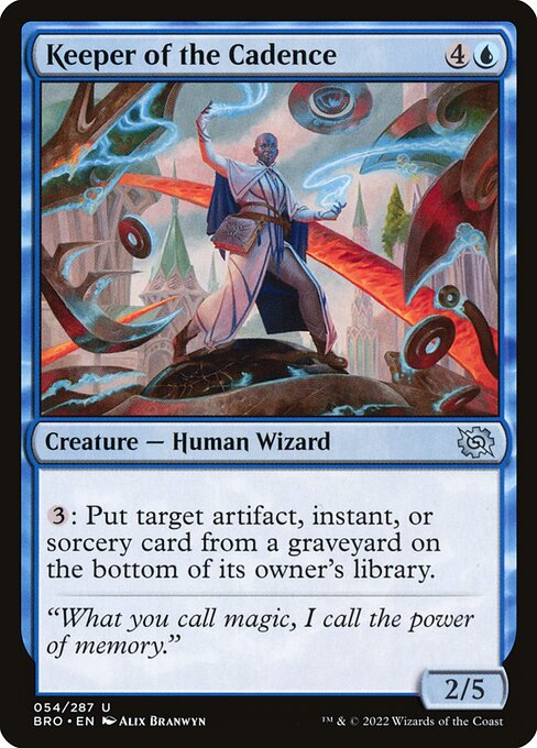 Keeper of the Cadence - The Brothers' War Magic card