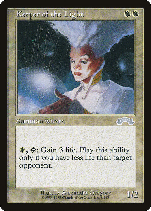 Keeper of the Light - Exodus Magic card