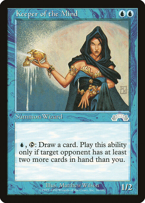 Keeper of the Mind - Exodus Magic card