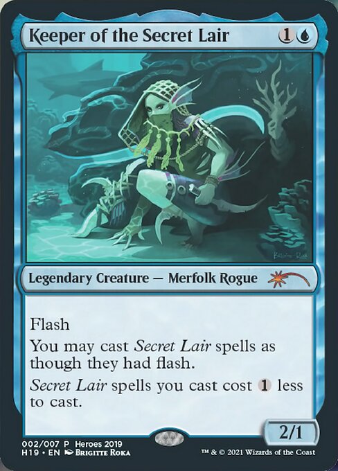 Keeper of the Secret Lair - 2019 Heroes of the Realm Magic card