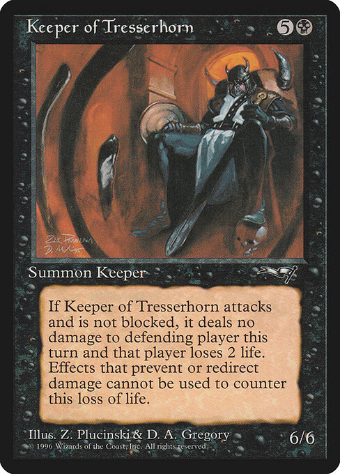 Keeper of Tresserhorn - Alliances Magic card