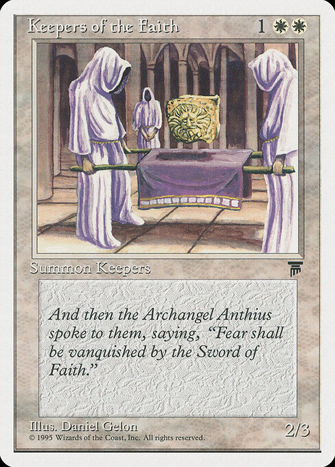 Keepers of the Faith - Chronicles Magic card