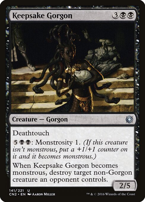Keepsake Gorgon - Conspiracy: Take the Crown Magic card